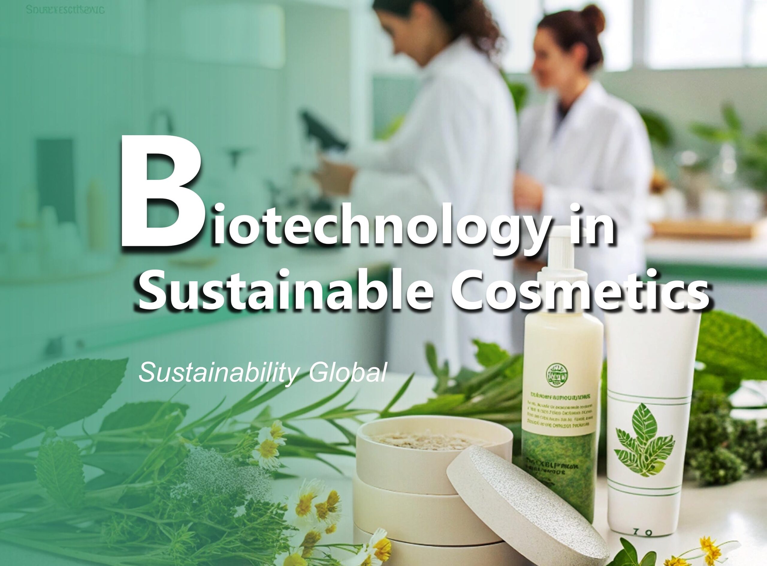 Biotechnology in sustainable cosmetics