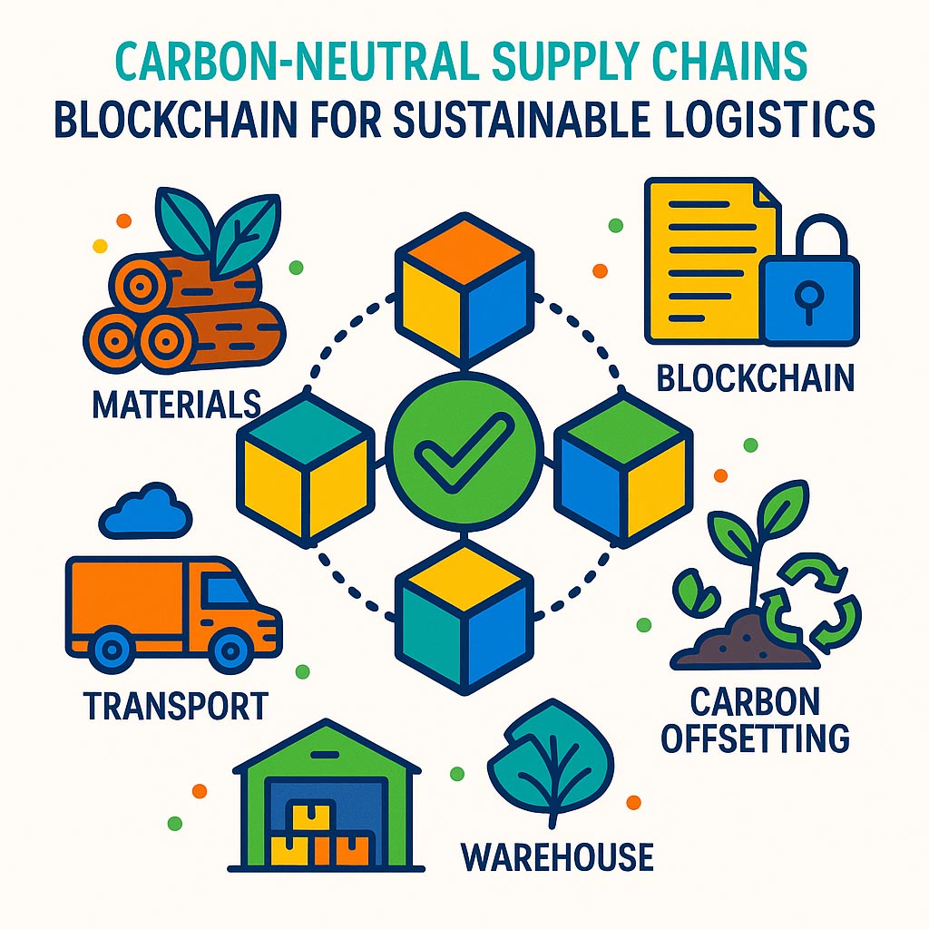Carbon-Neutral Supply Chains Blockchain in Logistics